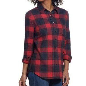 Weatherproof Women's Stretch Flannel Shirt